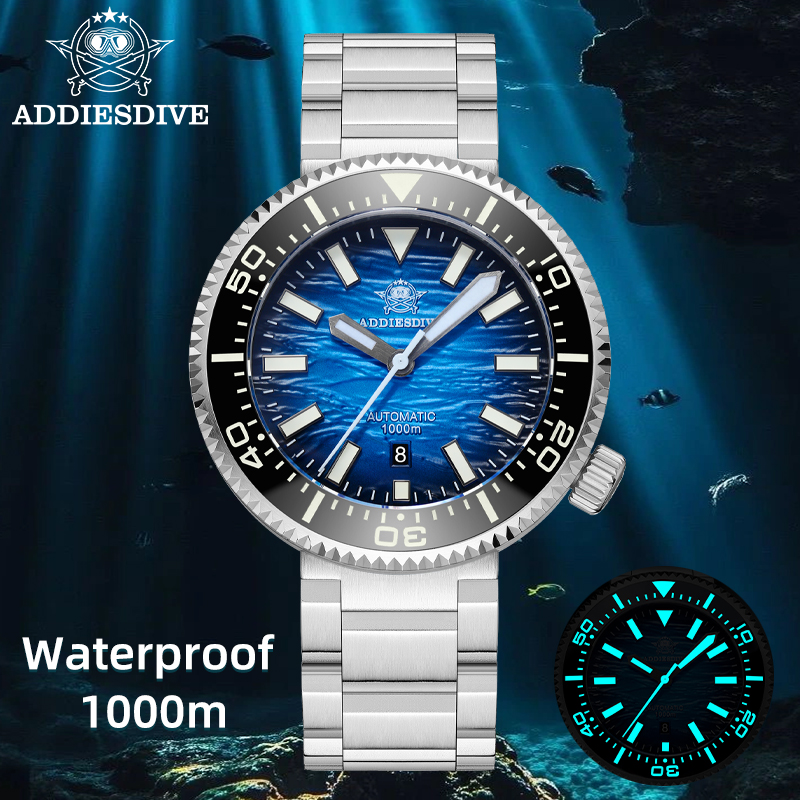 Seiko Watch Presage - ADDIESDIVE 새로운 남성용 자동 다이브 시계