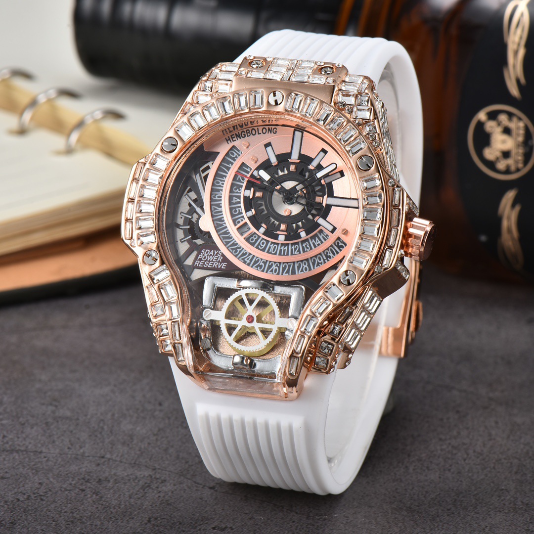 Omega Watch Constellation - 풀 다이아몬드 케이스 비즈니스 럭셔리 탑
