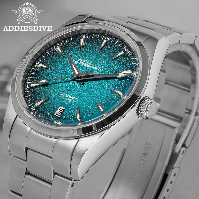 Seiko Watch Presage - ADDIESDIVE 새로운 남성 시계 39mm 자동