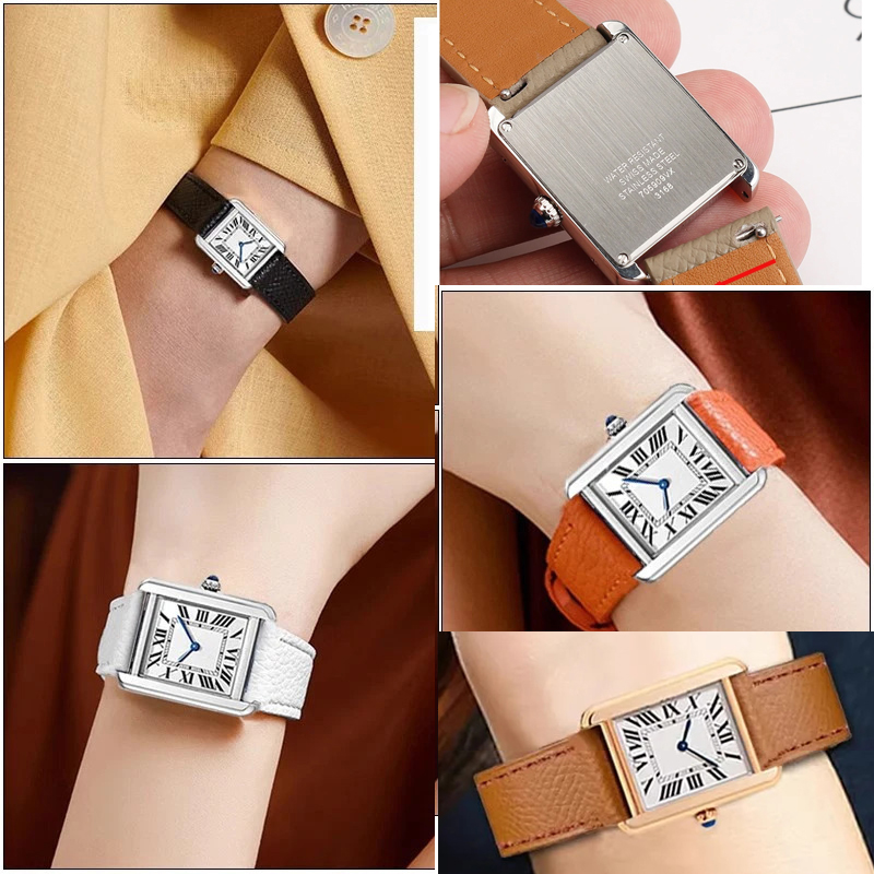 까르띠에 산토스-두몬탱크용 시계 스트랩 런던 15mm  - Cartier Watch Santos 리뷰 및 가격