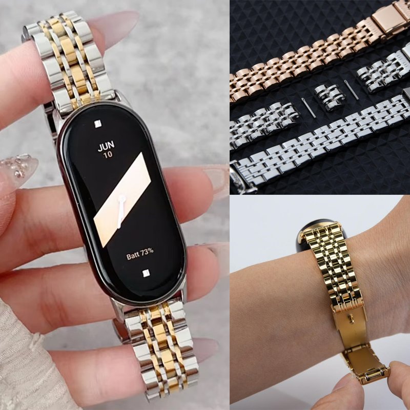 샤오미 미 밴드 10 스마트워치용 스테인리스 스틸 시계 - Milanese Loop Magnetic 리뷰 및 가격