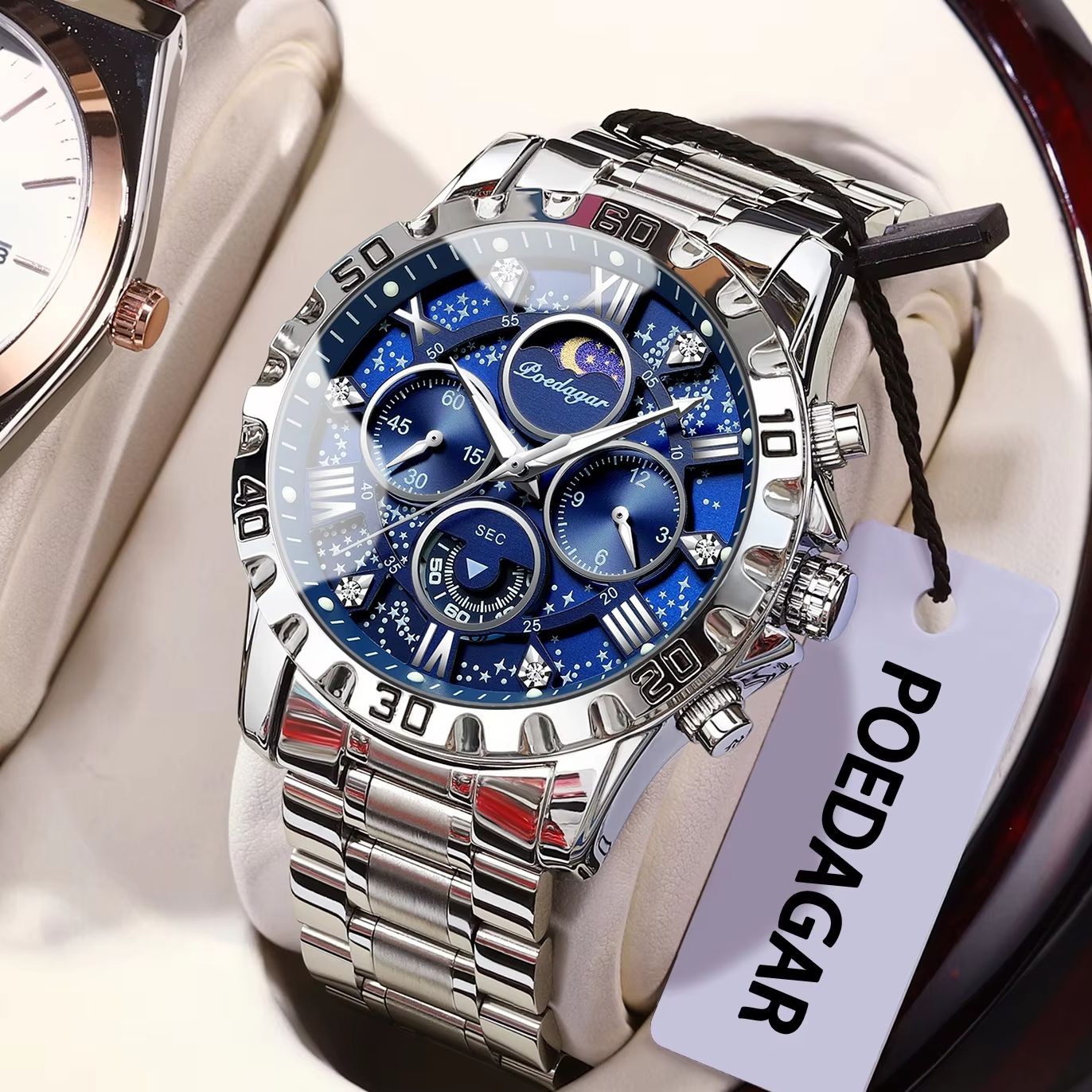 포에다가 명품 패션 남성 시계 방수 야광 크로노그래프  - Patek Philippe Watch Nautilus 리뷰 및 가격