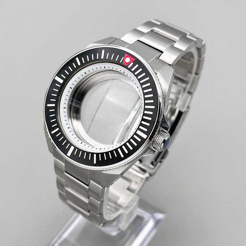 44mm 실버 킹 사무라이 시계 케이스 (스틸 스트랩  - Citizen Watch Tsuyosa 리뷰 및 가격
